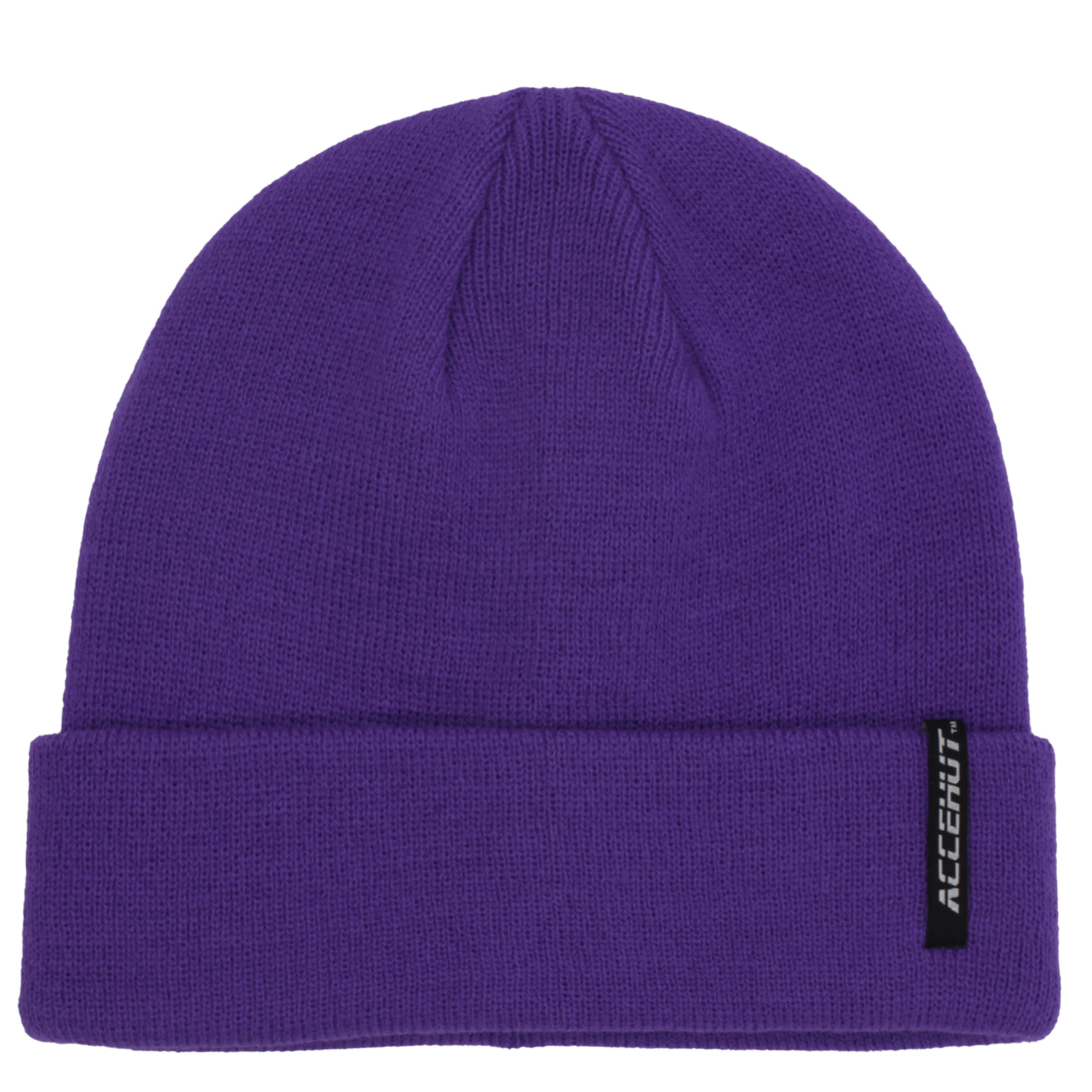2pcs Label Patch Beanie Elastic Knit Hat Unisex Skull Cap Warm Couple Chemo Hats