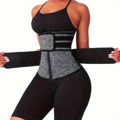 Zipper Waist Trainer Tummy Control Girdle Belt