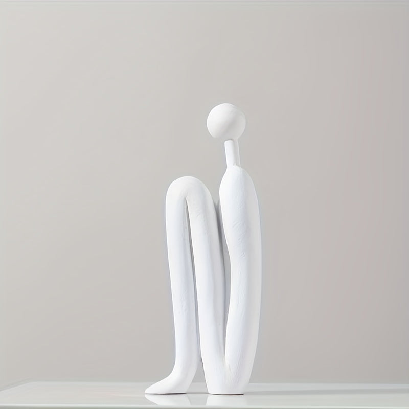 Minimalist Study Bookshelf Abstract Figure Ornaments
