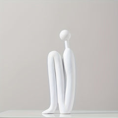 Minimalist Study Bookshelf Abstract Figure Ornaments
