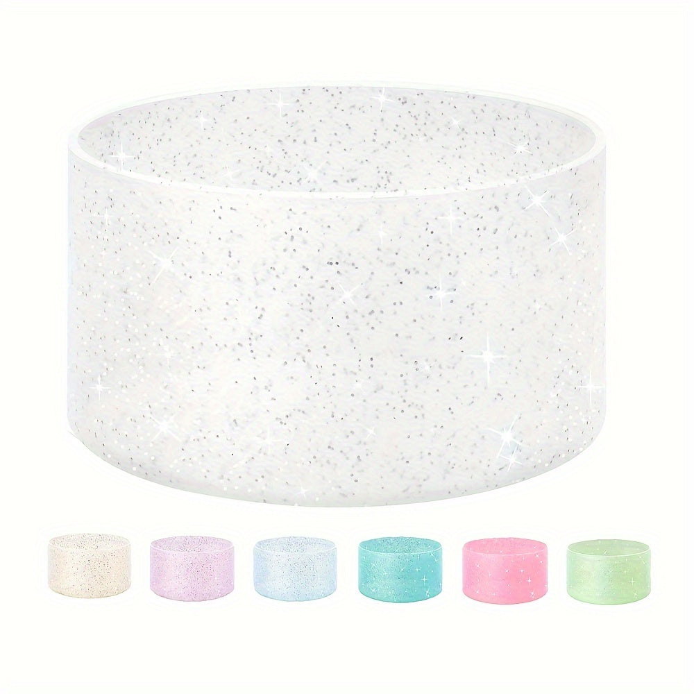Glitter Silicone Cup Base Cover Protective Sleeve