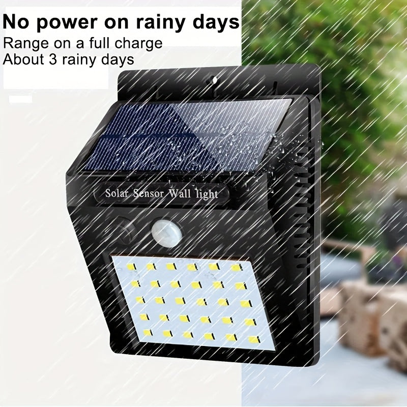 Solar Powered Motion Lights 30 LED Waterproof Solar Outdoor Lights