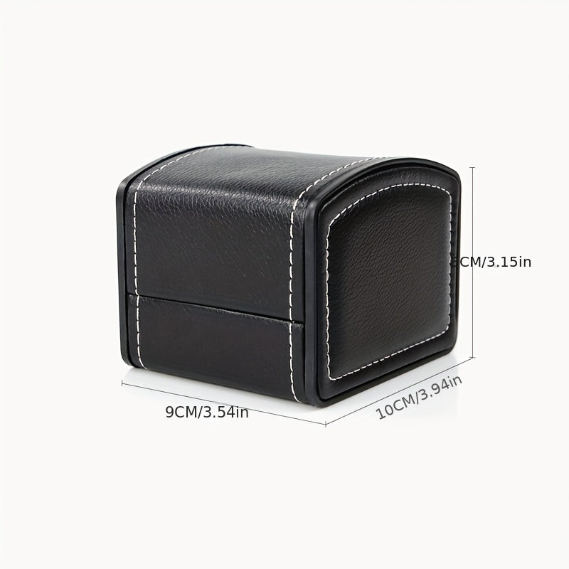 Men's Watch Storage Box Display PU Leather Bangle Box