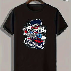 Men's Sports T shirt Graphic Tee for Fitness Activities