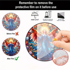 14 Angel Window Hanging Suncatcher Christmas Gift Patio Decor