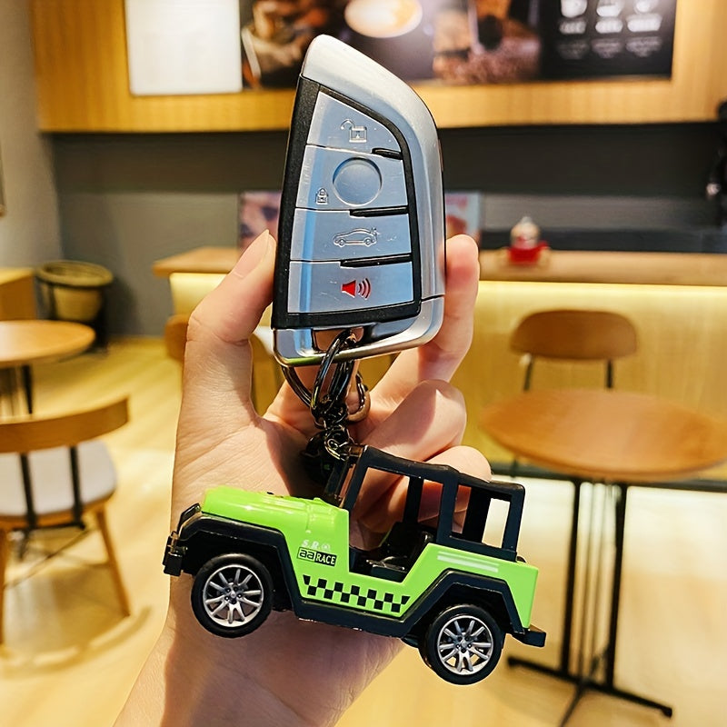 Creative Car Pendant Keychain Bag Backpack Hanging Ornament