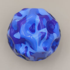 4PCS Camouflage Bouncy Ball Moon Shape Porous High Bouncing Space Ball