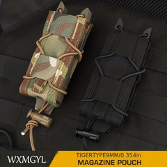 Tactical Molle Magazine & Flashlight Pouch