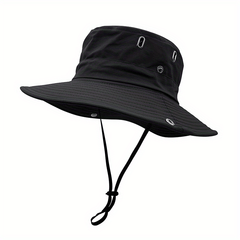 Wide Brim Sunshade Bucket Hat for UV Protection