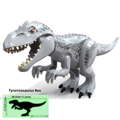 Jurassic Dinosaur Building Blocks Toy - Tyrannosaurus Triceratops Pterosaur