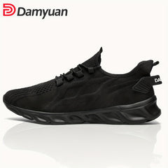 Breathable Lace Up Knitting Running Sports Shoes Casual Footwear