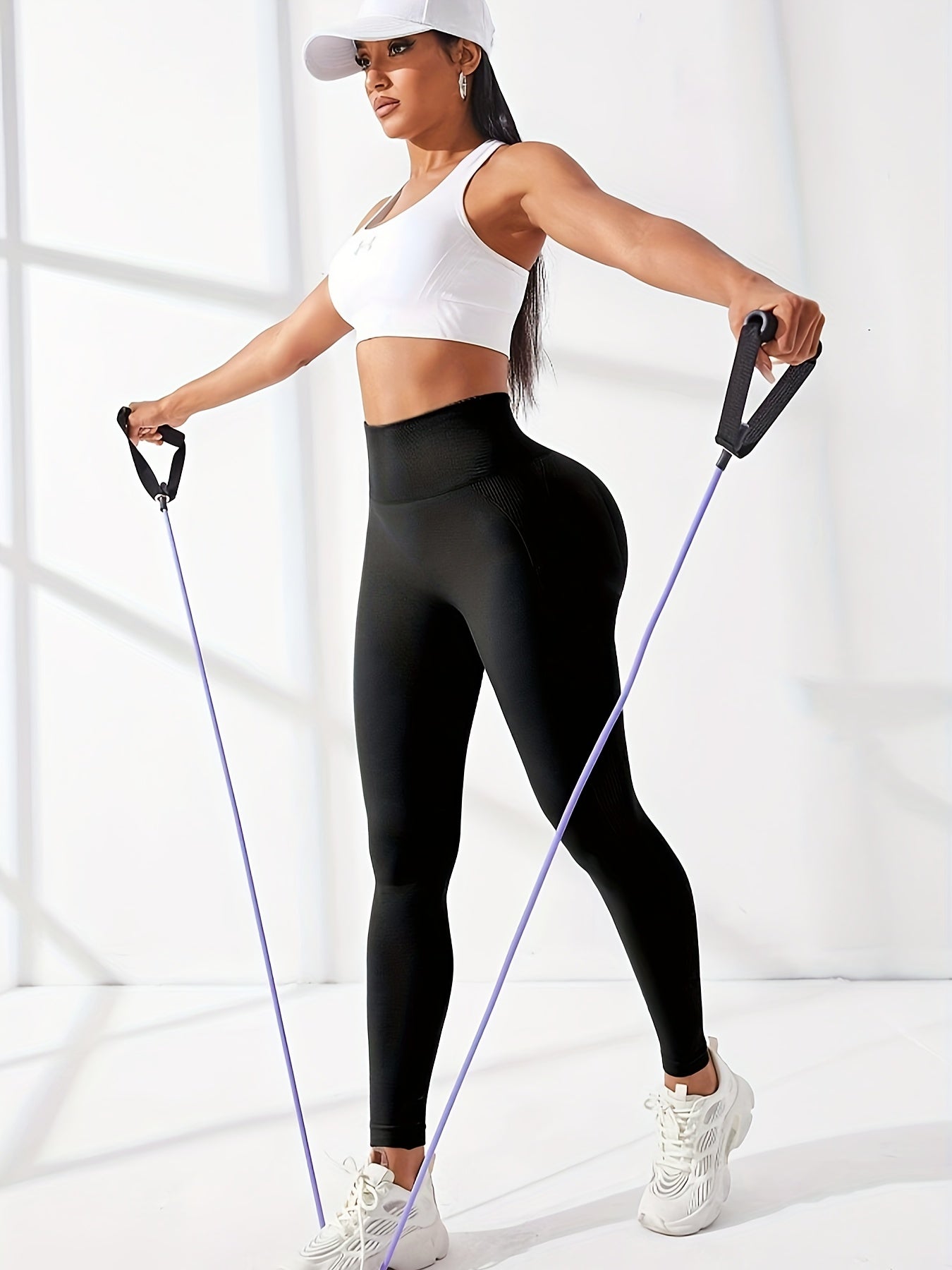 High Stretch Workout Leggings for Women Gym Yoga Sports Tight Pants