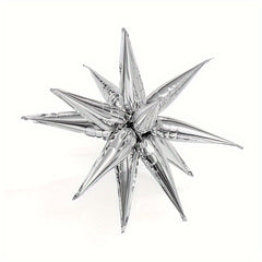12pcs Explosion Star Aluminum Balloon for Birthday Party Decoration