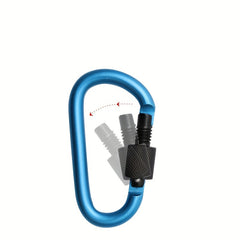 Aluminum Carabiner Outdoor Camping Climbing Spring Hook