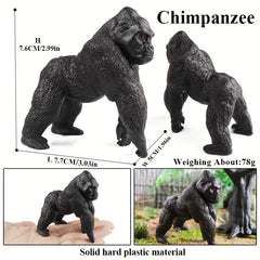 Realistic Jumbo Wild Zoo Animals Figurines Plastic African Jungle Animals Toy