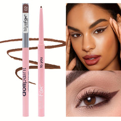 Waterproof Gel Eyeliner Pen Brown Long Lasting Makeup