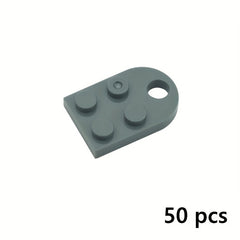50pcs Modified 2 x 2 Assemble Particles with Hole Building Blocks