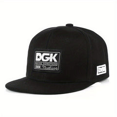 Men's Hip Hop Flat Brim Hat Sun Shade Golf Cap
