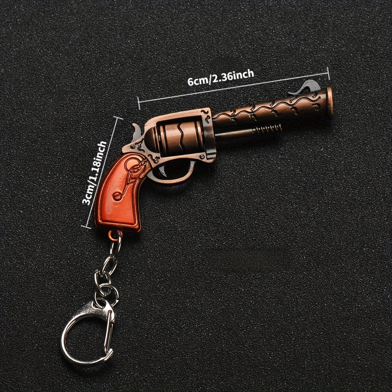 Pistol Model Keychain Small Bag Pendant Key Chain