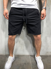 Men's Outdoor Active Drawstring Shorts with Pockets