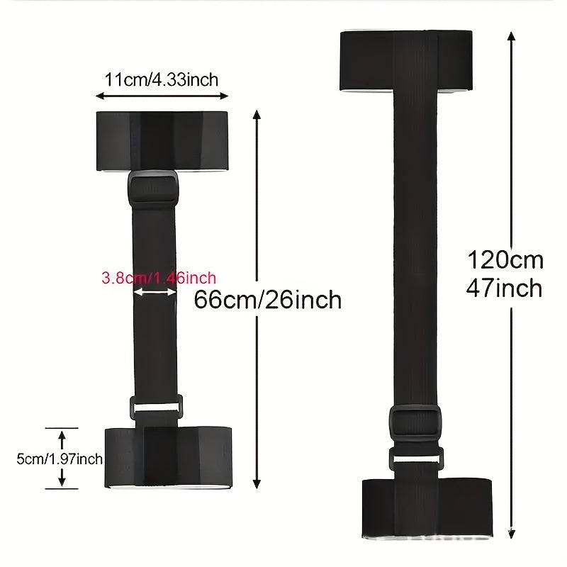 Adjustable Winter Snowboard Strap for Skiing Pole Carry 1pc
