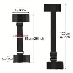 Adjustable Winter Snowboard Strap for Skiing Pole Carry 1pc