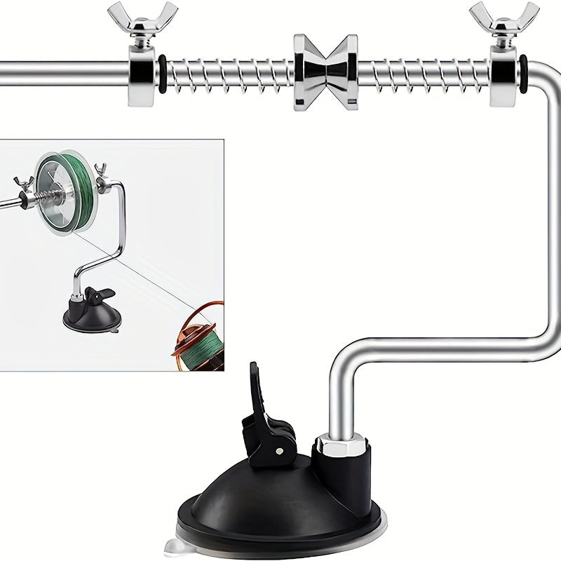 Portable Vacuum Spooling System for Fishing Line