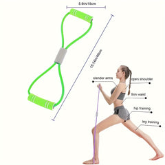 8 Shaped Resistance Band for Fitness Stretching & Strength Training