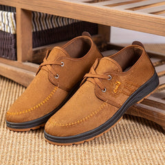 Men's 2 Eye Lace Up Sneakers Comfortable Walking Shoes
