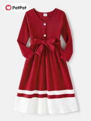 Ribbed Family Summer Outfits - Onesie Top Dress for Baby Kids Men Women