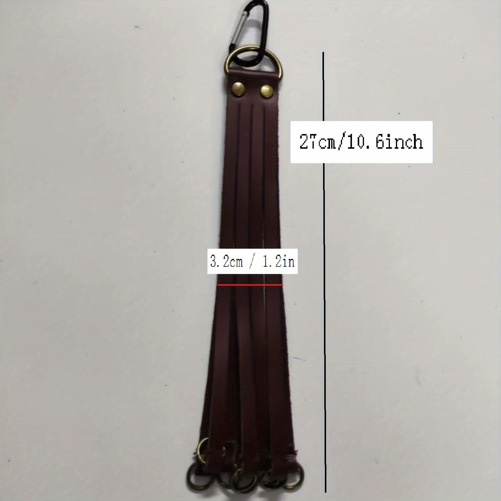 Leather Strap with Ring Buckle for Duck Hunting