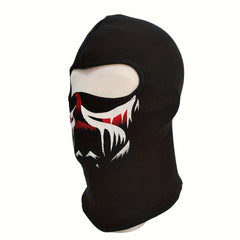 Halloween Dress Up Mask Head Mask Sunscreen Windproof Dustproof Headgear