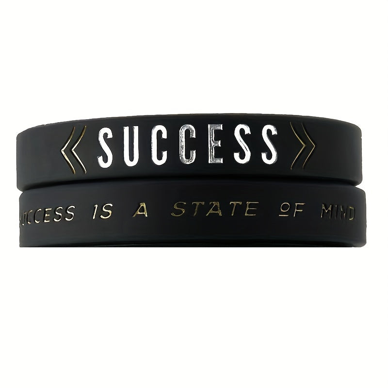 Motivational Silicone Bracelet Inspirational Quotes Wristband