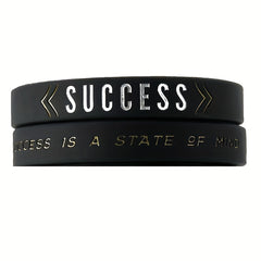 Motivational Silicone Bracelet Inspirational Quotes Wristband