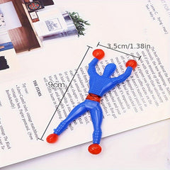 5Pcs Decompression Wallcrawler Sticky Toy Spiderman Educational Toy