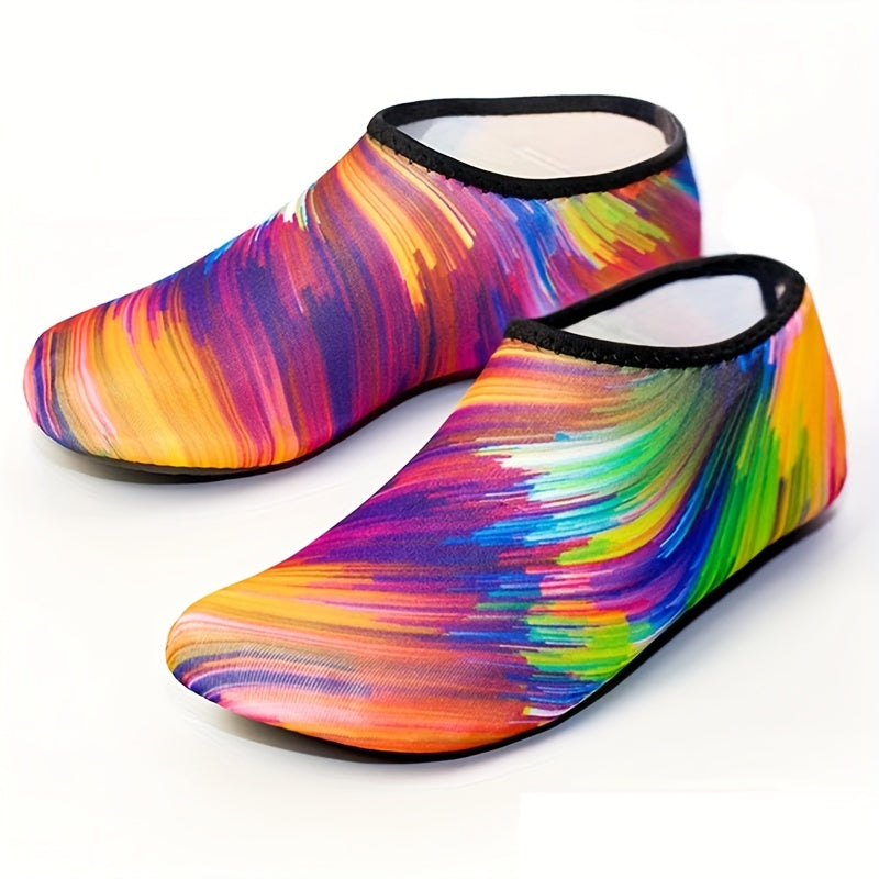 Stylish Quick Drying Beach Shoes Lightweight Breathable Non-slip Wading Shoes
