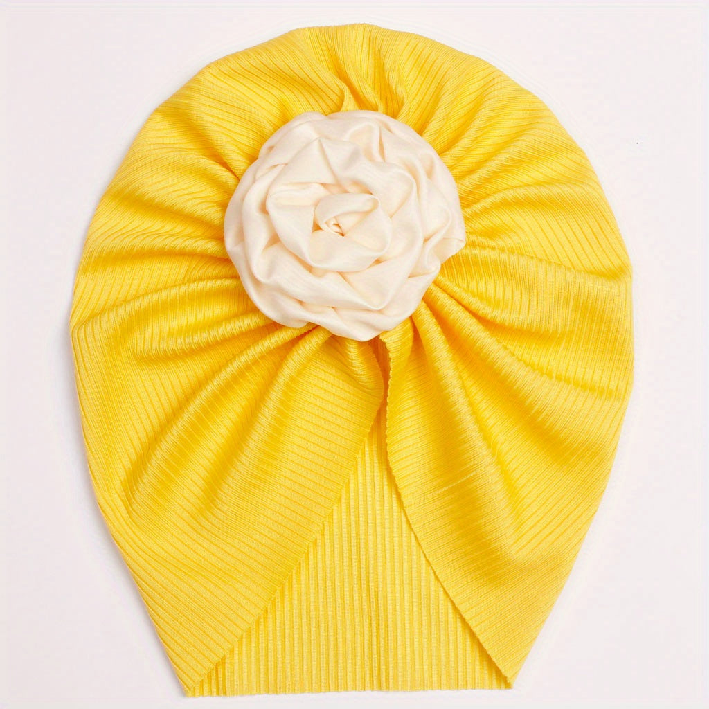 Threaded Baby Halogen Door Headscarf Hat for All Seasons