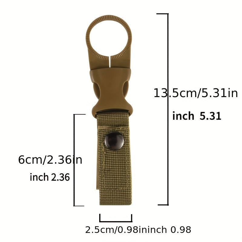 Water Bottle Nylon Hanging Strap Clip Outdoor Sports Camping Hiking