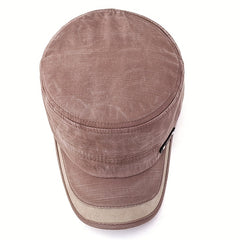 Men's Flat Top Hat Autumn Duck Tongue Hat