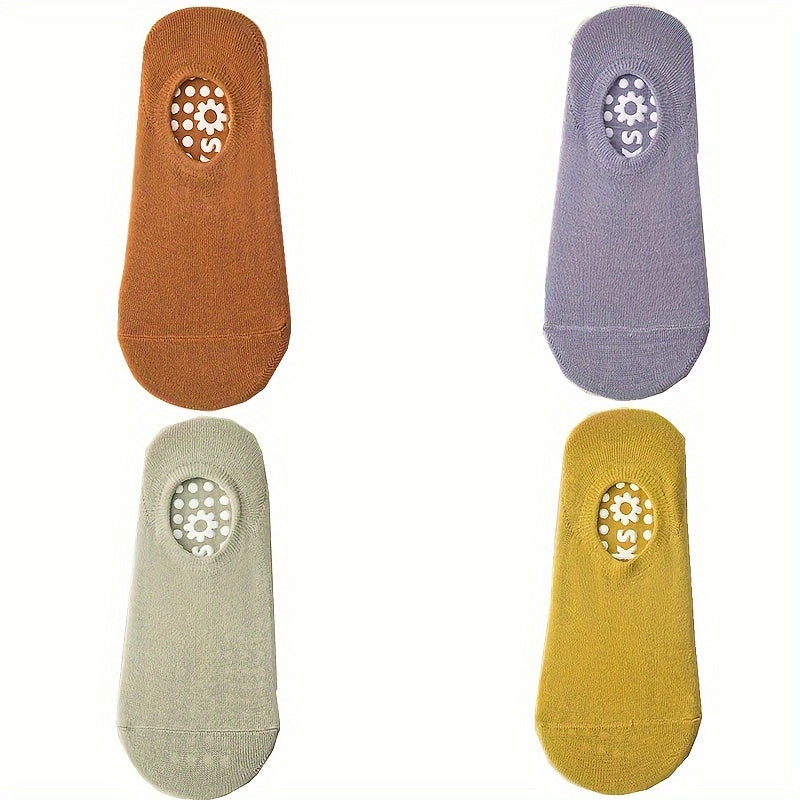 Non-slip Yoga Socks for Women, 8 Pairs, Indoor Pilates and Floor Sports