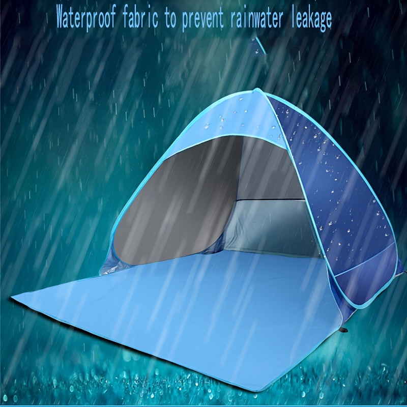 Fully Auto Tent for 2-4 Person, Windproof & Rainproof, Outdoor Camping & Hiking