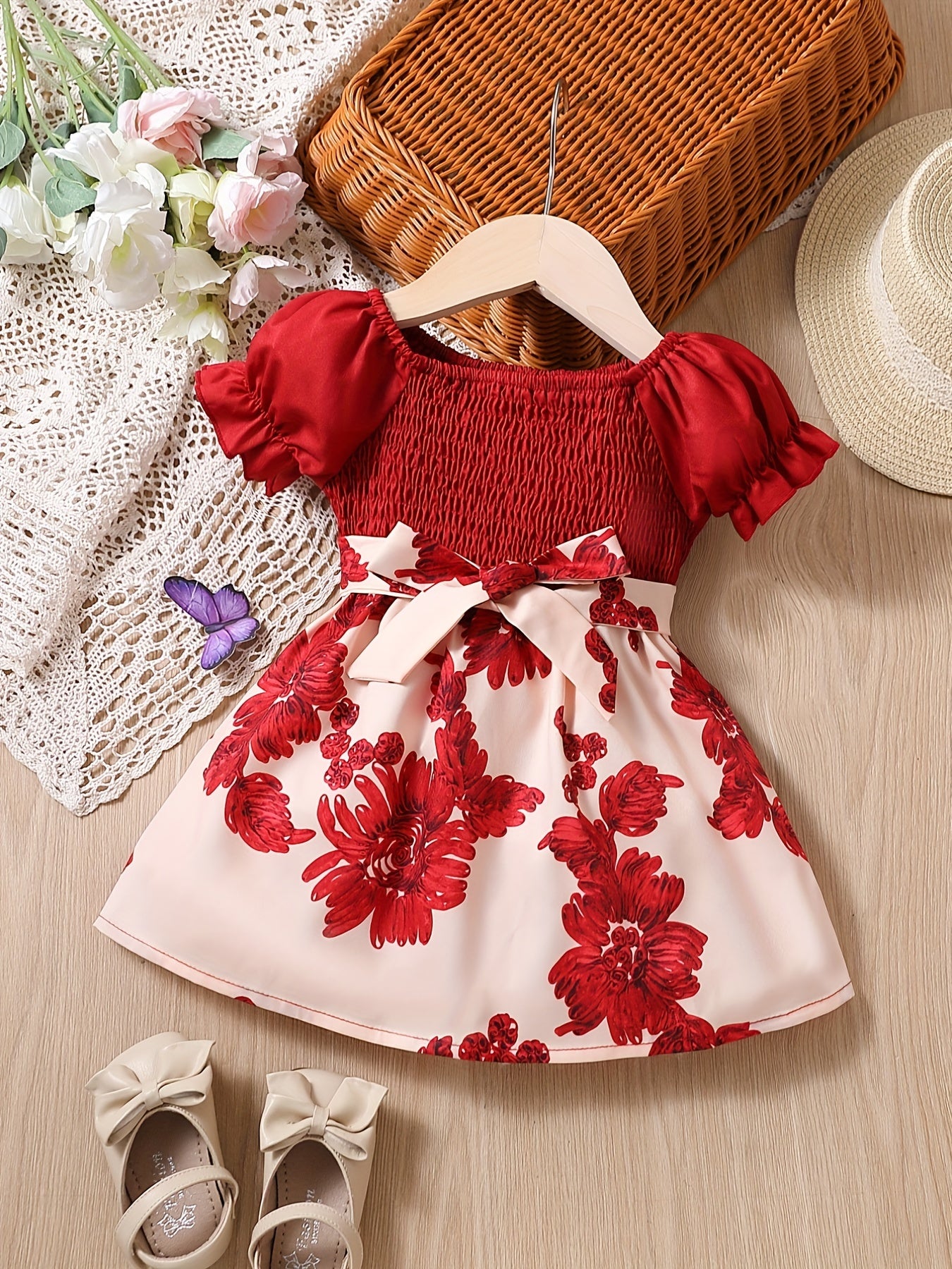 Floral Princess Dress for Baby Girls - Perfect for Parties