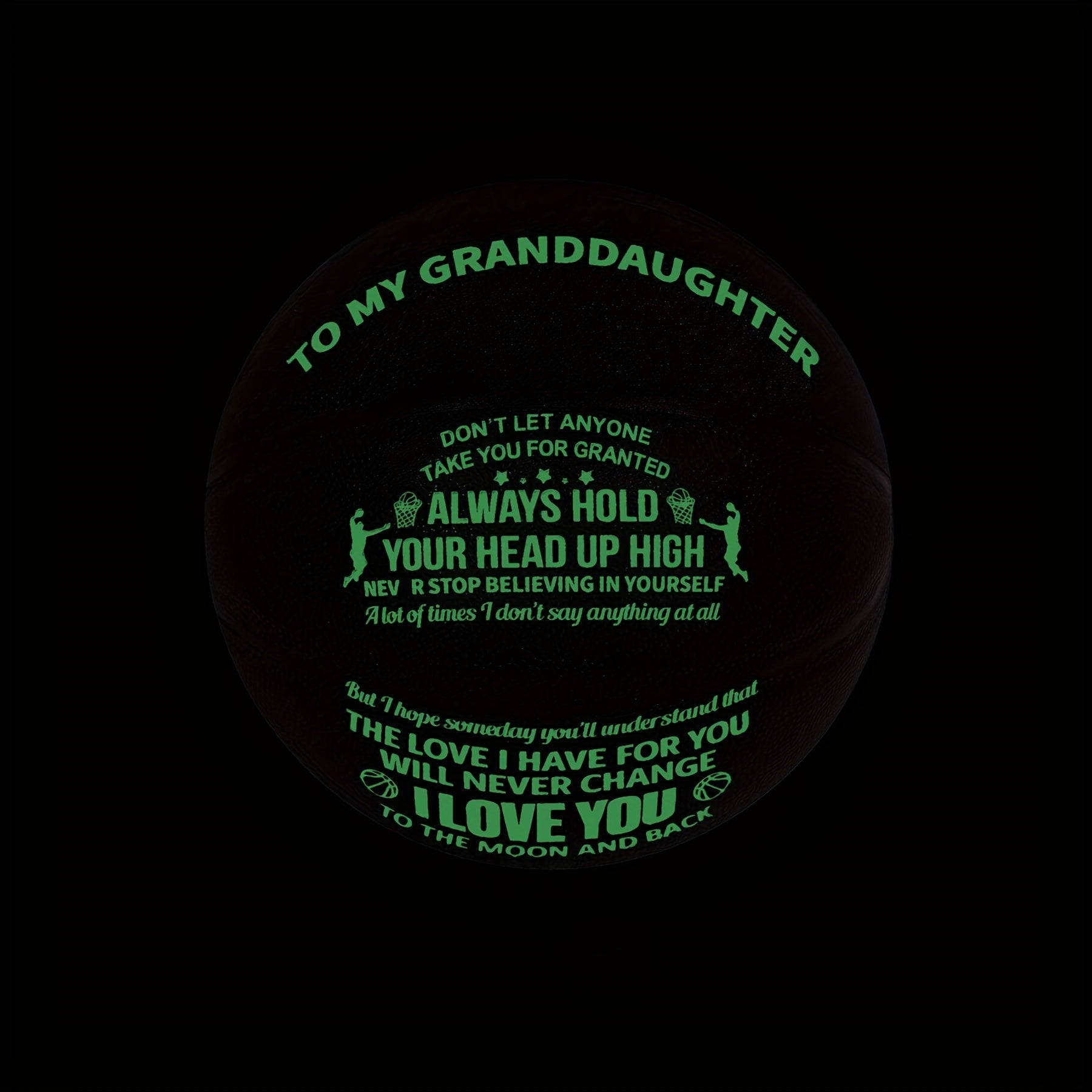 Luminous Basketball Size 7 74 93 Cm