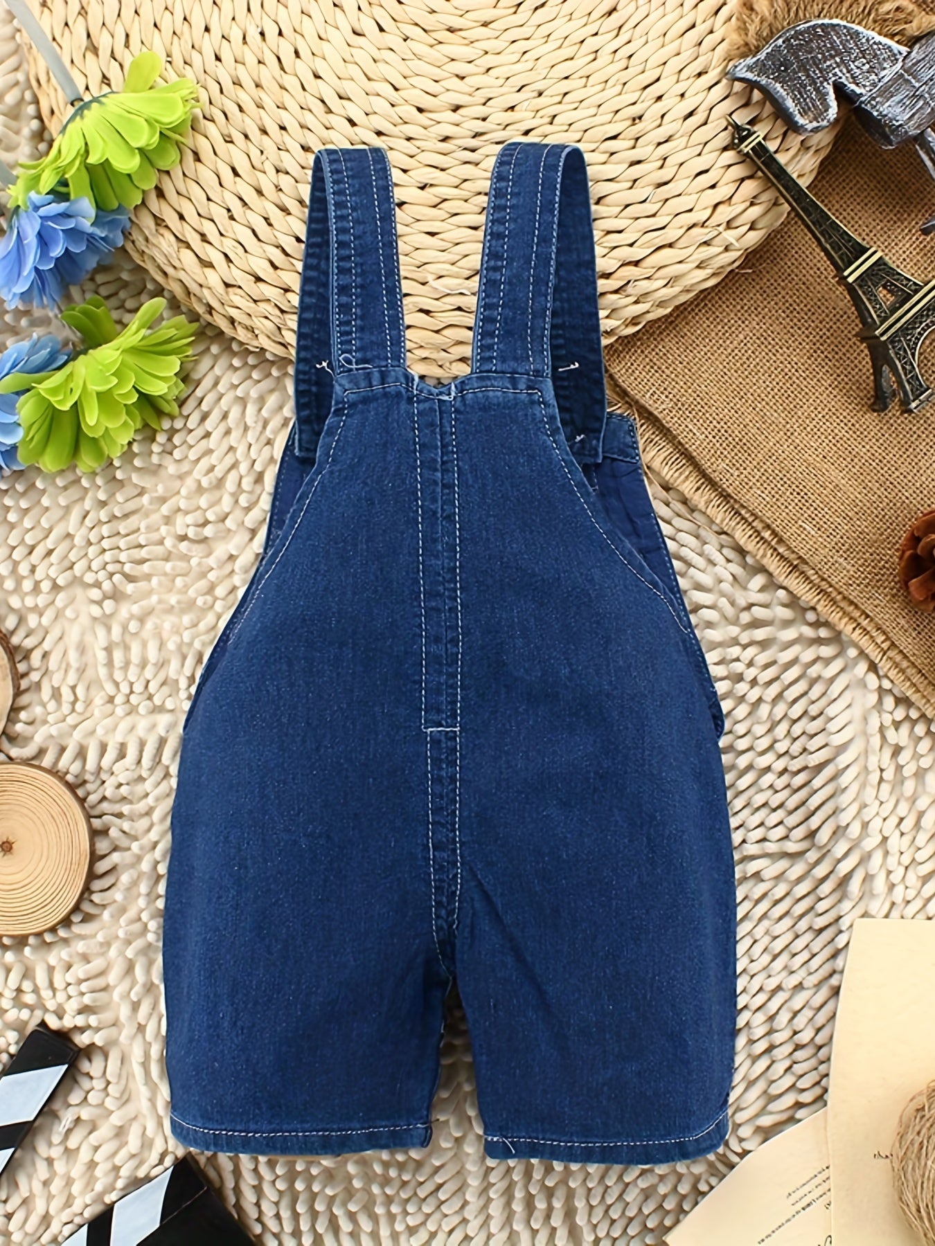 Cute Monkey Overalls for Kids - Summer Fun