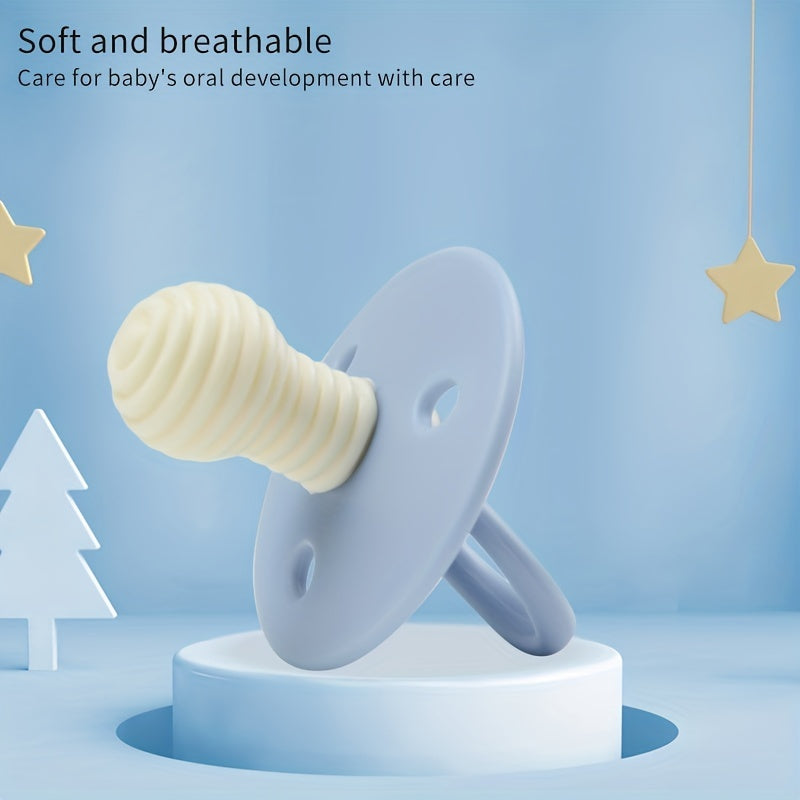 Soft Silicone Breastmilk Pacifier for 0-24 Months