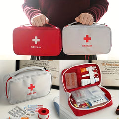 Portable First Aid Storage Bag Medical Tools Organizer Pouch