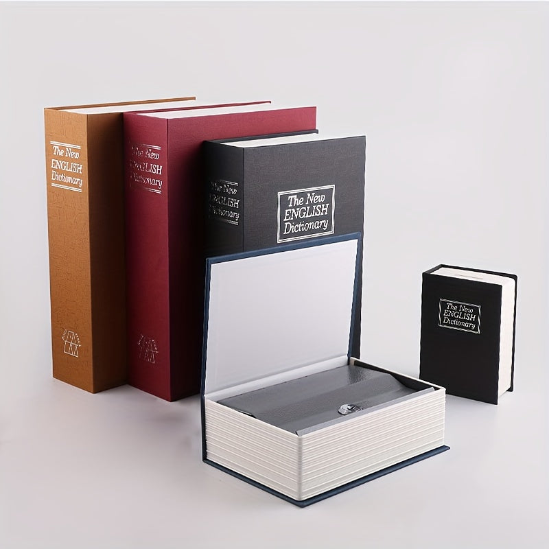Hollow Book Safe with Secret Compartment Key Lock 59cmD X 68cmW X 29cmH