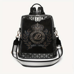 Rhinestone Decor Rucksack Women's Storage Bag