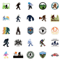 50pcs Waterproof PVC Doodle Stickers for Kids Stationery Luggage Laptop