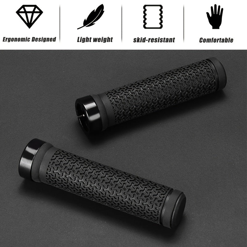 Bike Handlebar Grips for BMX Mountain MTB Beach Cruiser Scooter Folding Bike